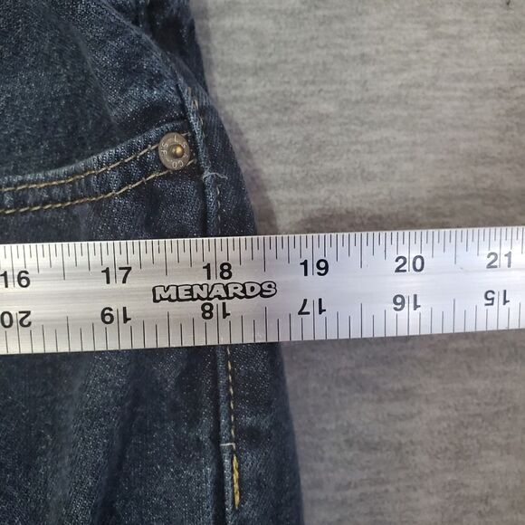 Levis 559 Jeans Mens 33x30 Blue Relaxed Straight Leg Fit Dark Wash Denim - Picture 2 of 9